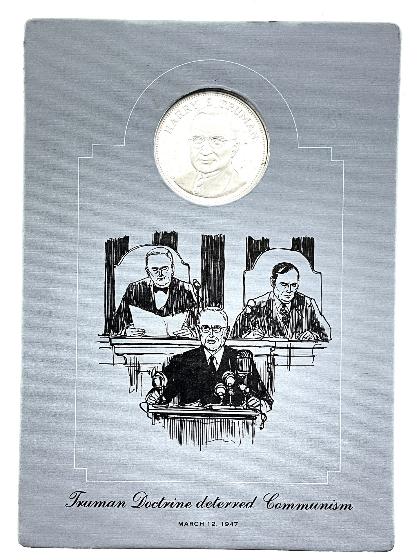 .985 ozt Harry S Truman Silver Round
