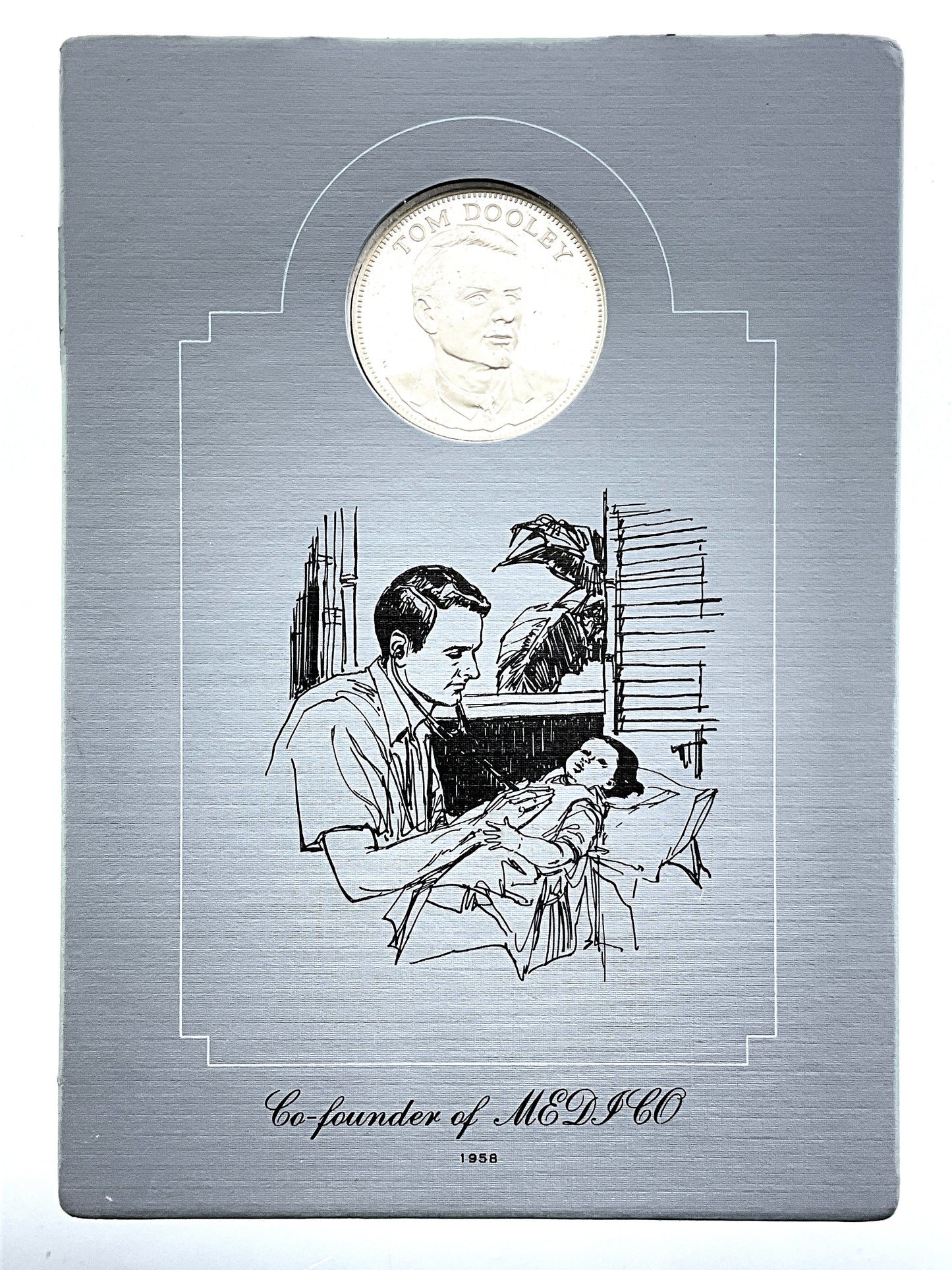.985 ozt Tom Dooley Silver Round