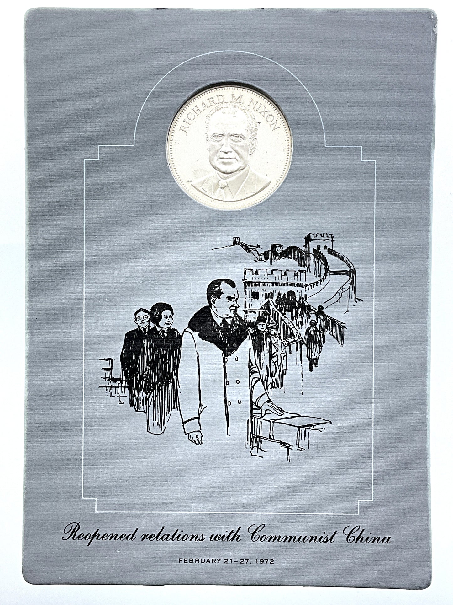 .985 ozt Richard M. Nixon Silver Round