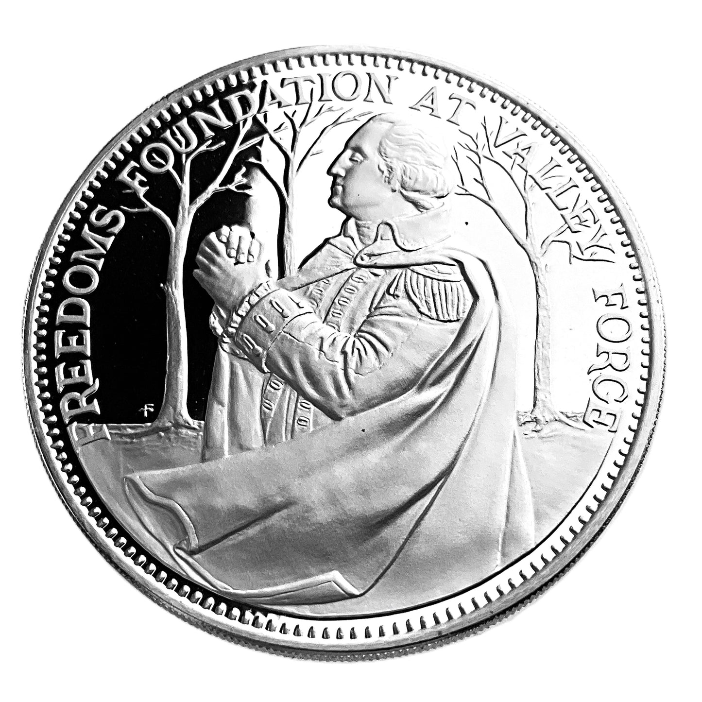 .985 ozt Douglas MacArthur Silver Round