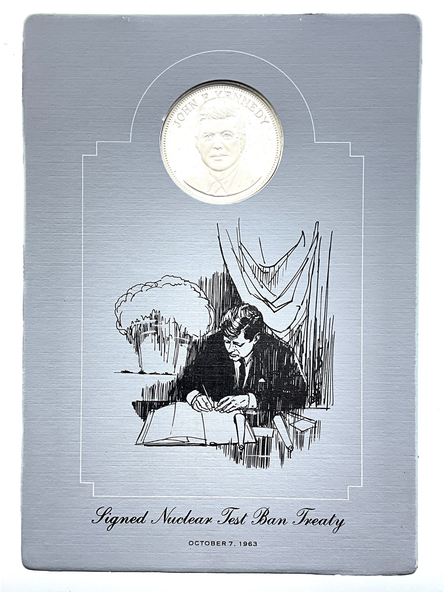 .985 ozt John F Kennedy Silver Round