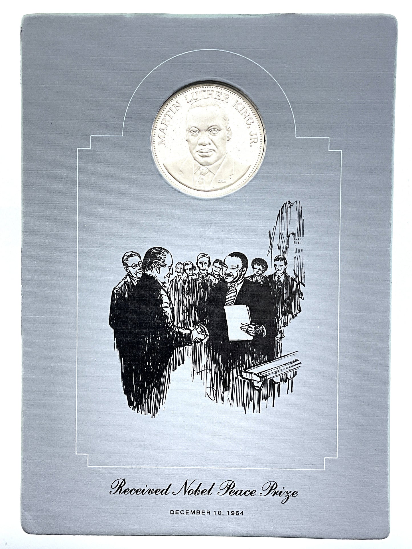 .985 ozt Martin Luther King Jr Silver Round
