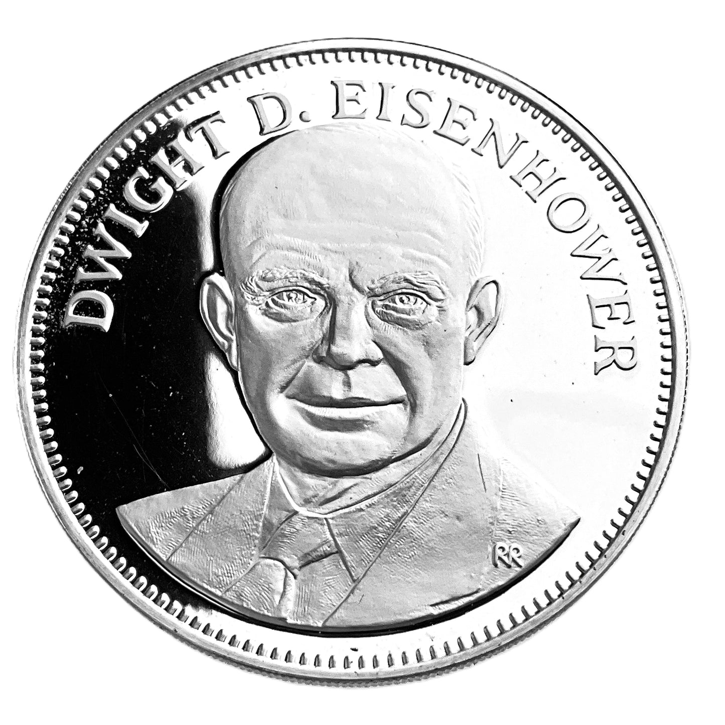.985 ozt Dwight D. Eisenhower Silver Round