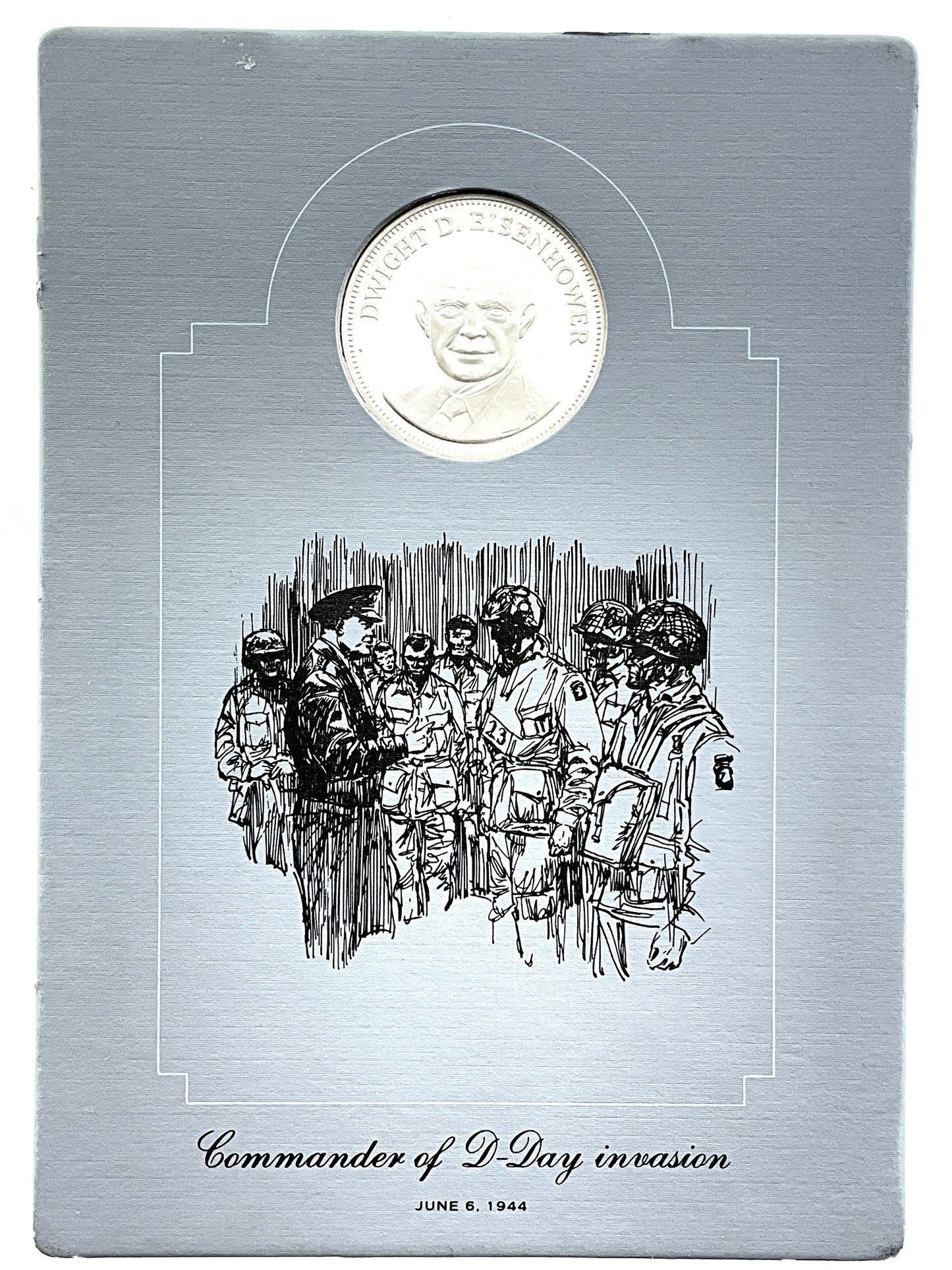 .985 ozt Dwight D. Eisenhower Silver Round