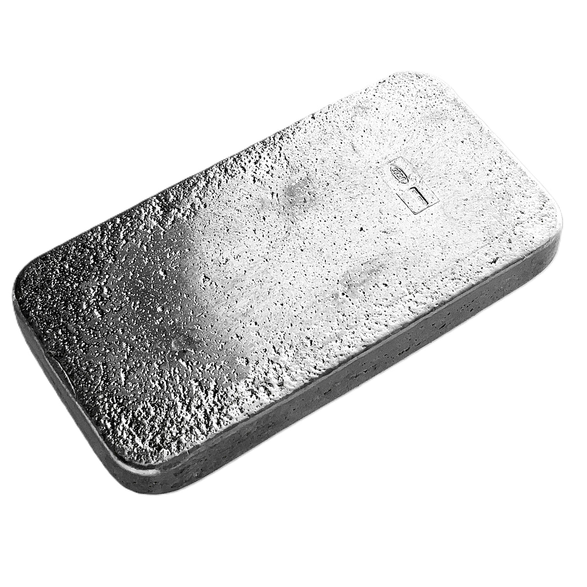 5 ozt ITALpreziosi Poured Italy 999 Silver Bar Loaf