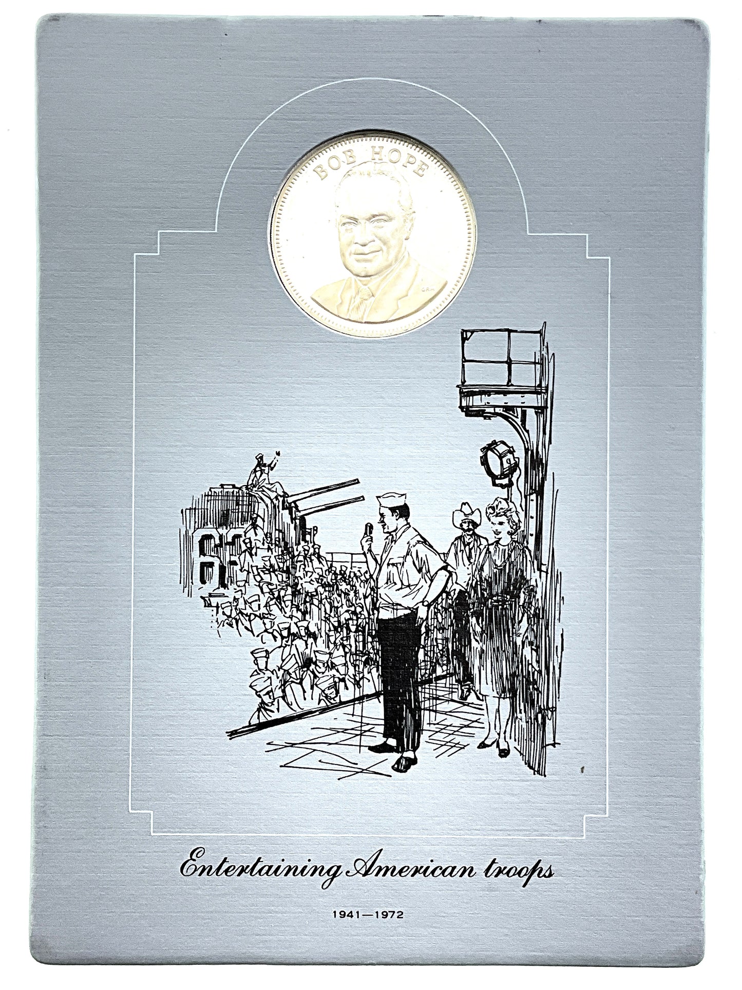 .985 ozt Bob Hope Silver Round