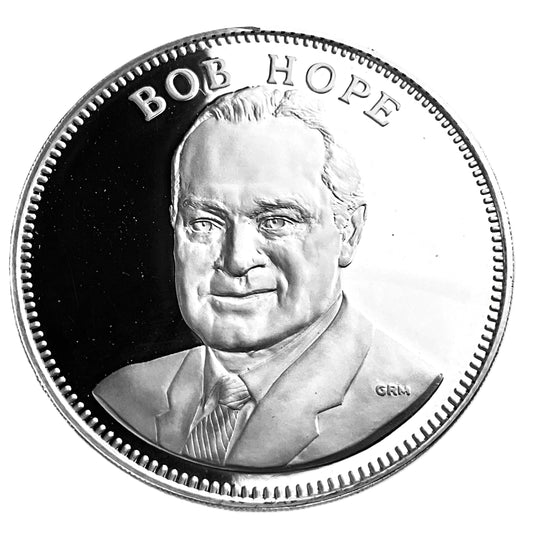 .985 ozt Bob Hope Silver Round