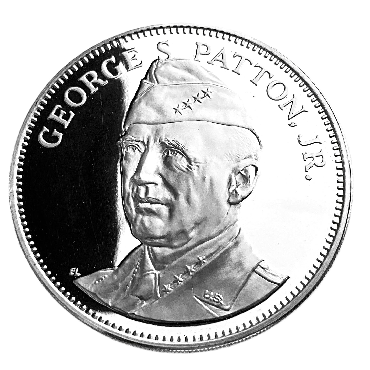 .985 ozt George S. Patton. Jr. Silver Round