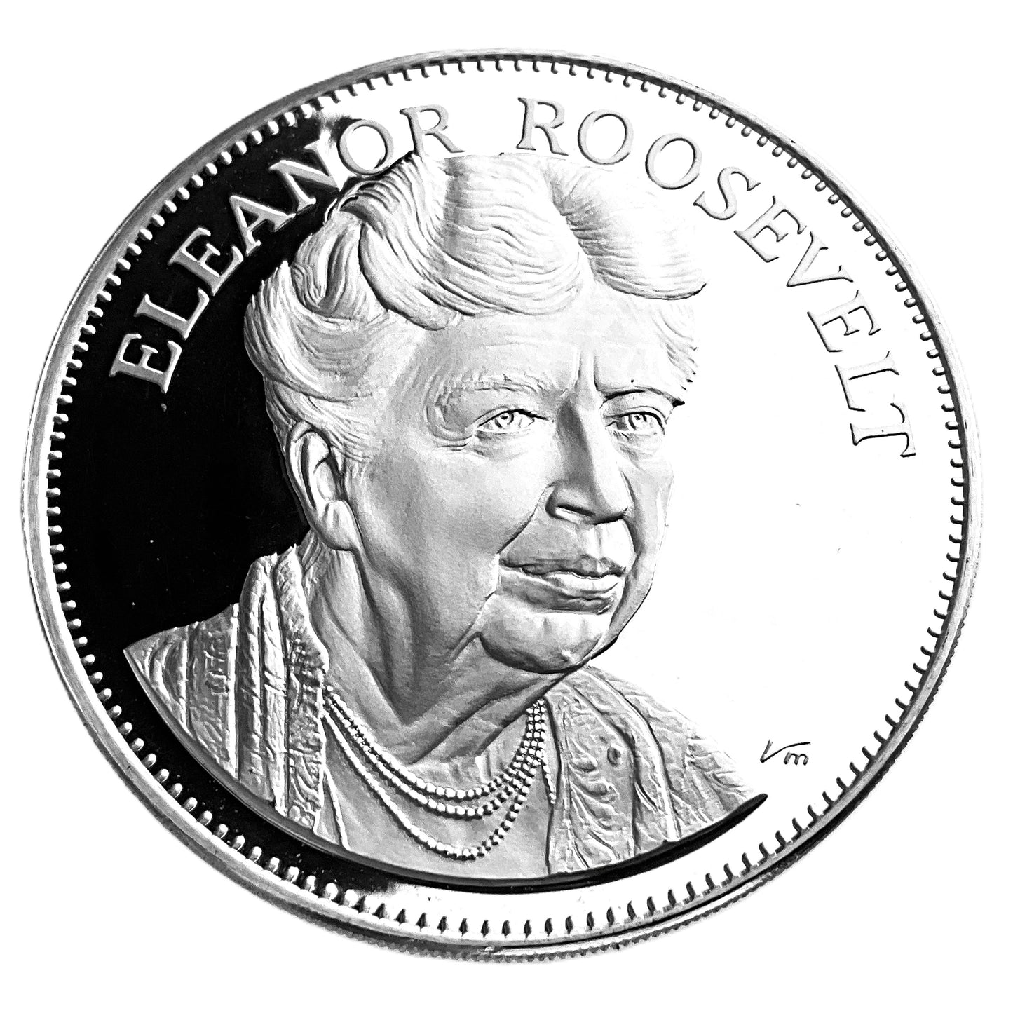 .985 ozt Eleanor Roosevelt Silver Round