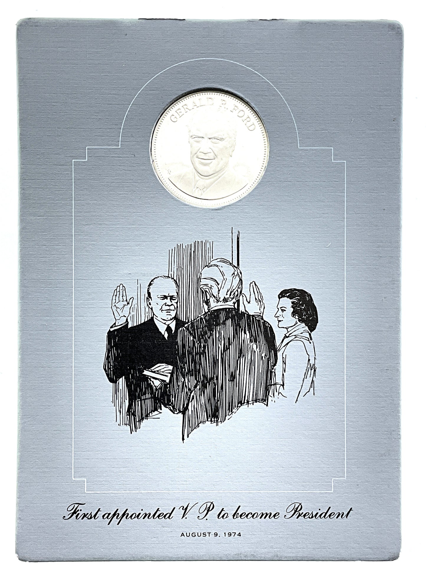 .985 ozt Gerald R. Ford Silver Round
