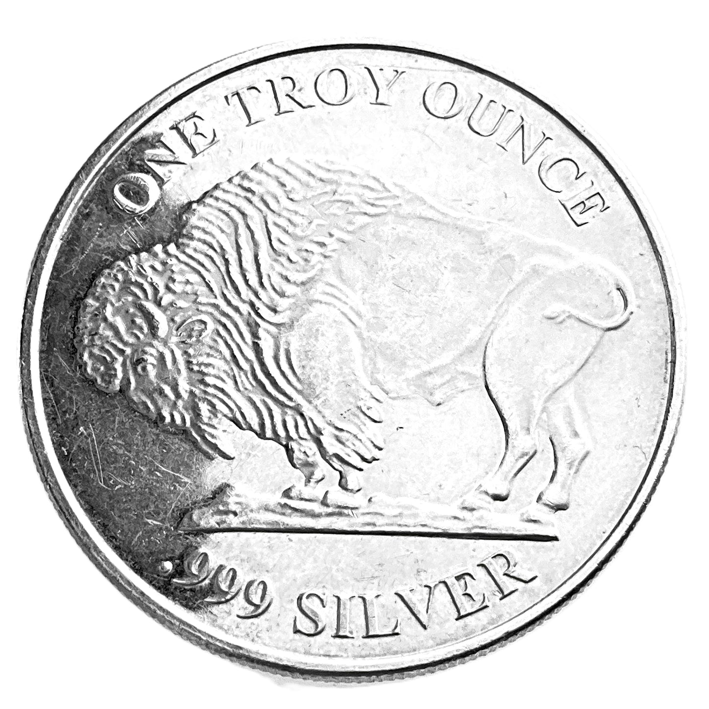 1 ozt Liberty Indian Buffalo 999 Silver Round