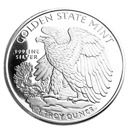 1 ozt Walking Liberty 999 Silver