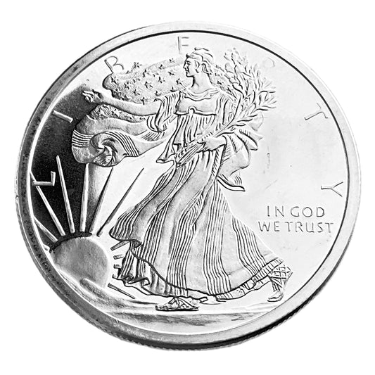 1 ozt Walking Liberty 999 Silver