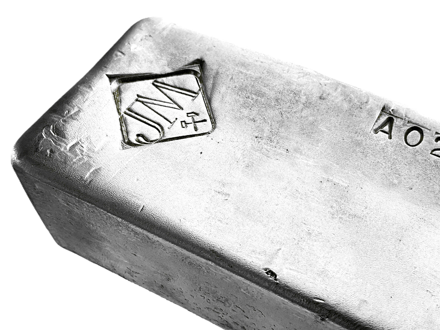 100 ozt Hand Poured Johnson Matthey Bar