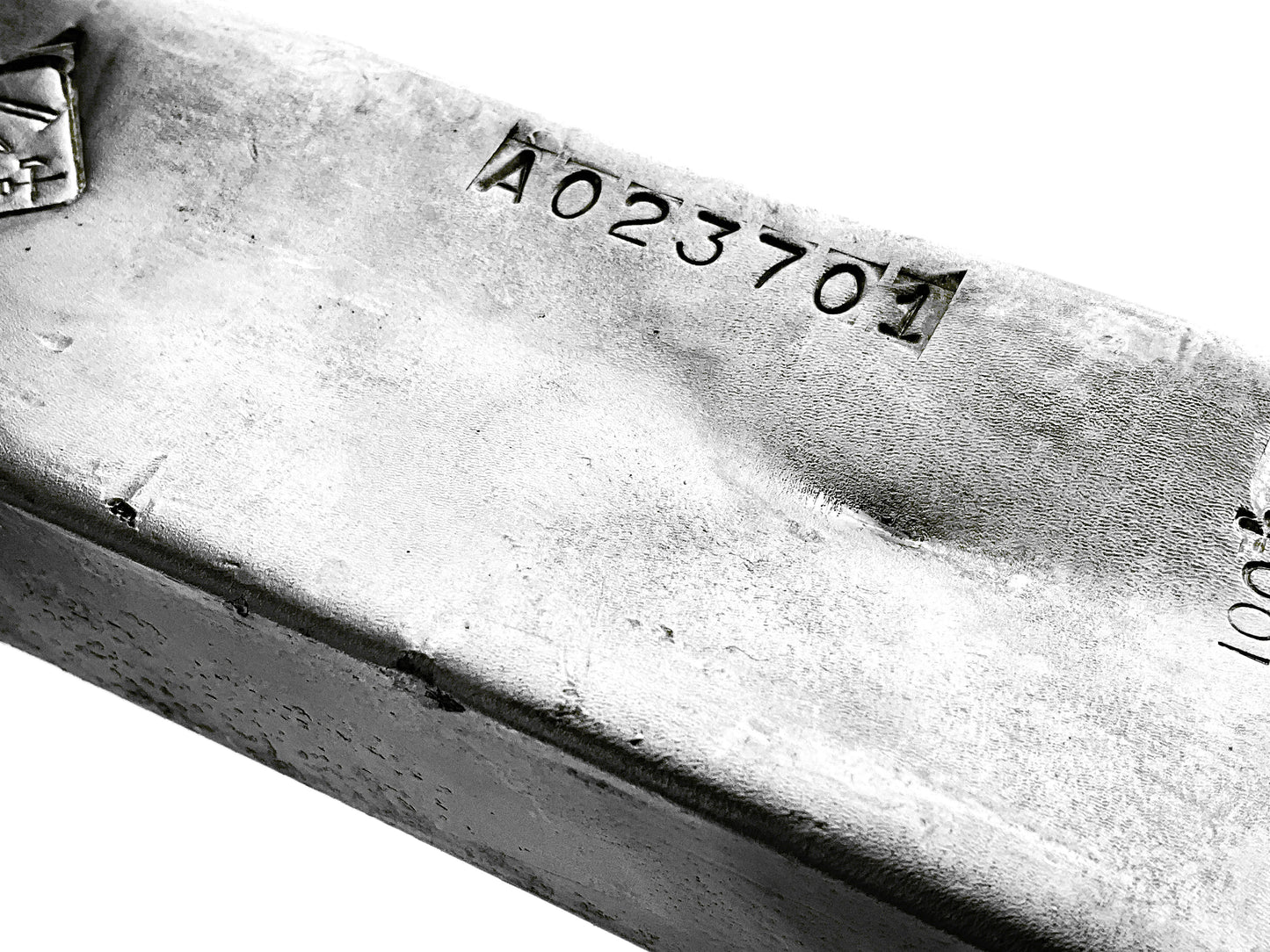 100 ozt Hand Poured Johnson Matthey Bar