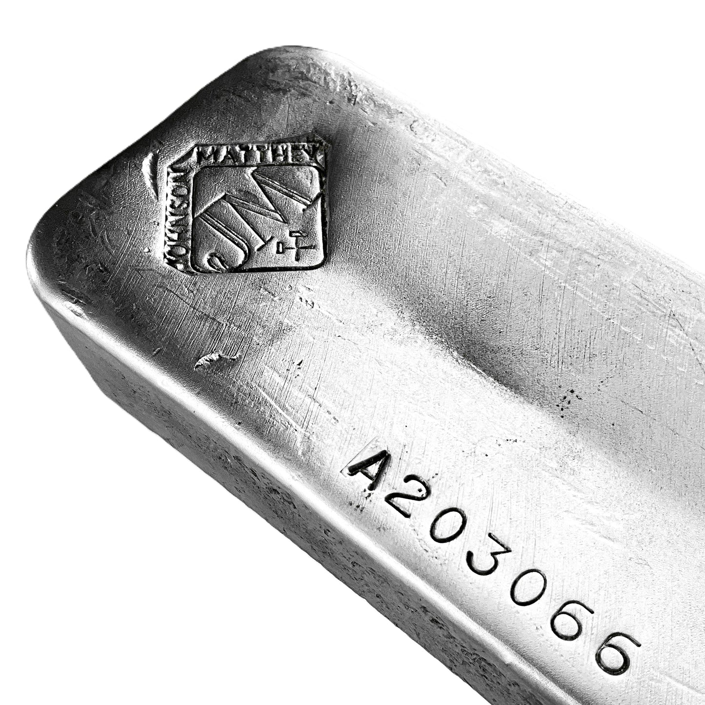 100 ozt Hand Poured Johnson Matthey 999 Bar