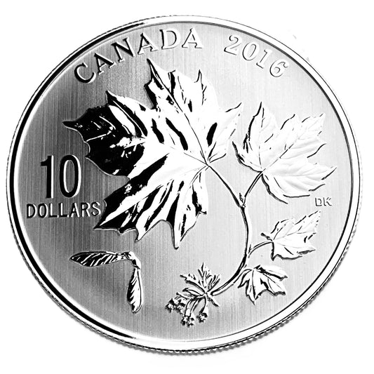 .500 ozt Maple Leaf 9999 Silver $10