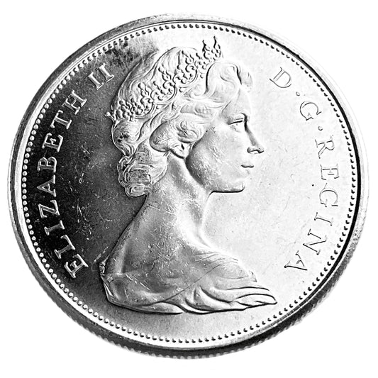 .3 ozt 1912 Canada Half Dollar Silver 50¢