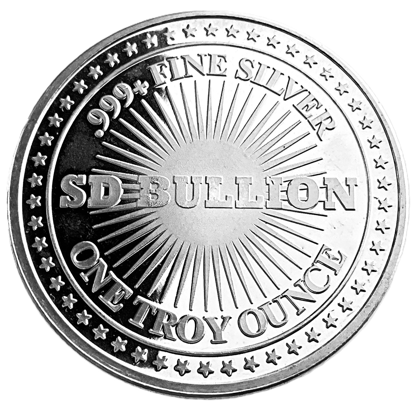 1 ozt SD Bullion Silver 999 Round