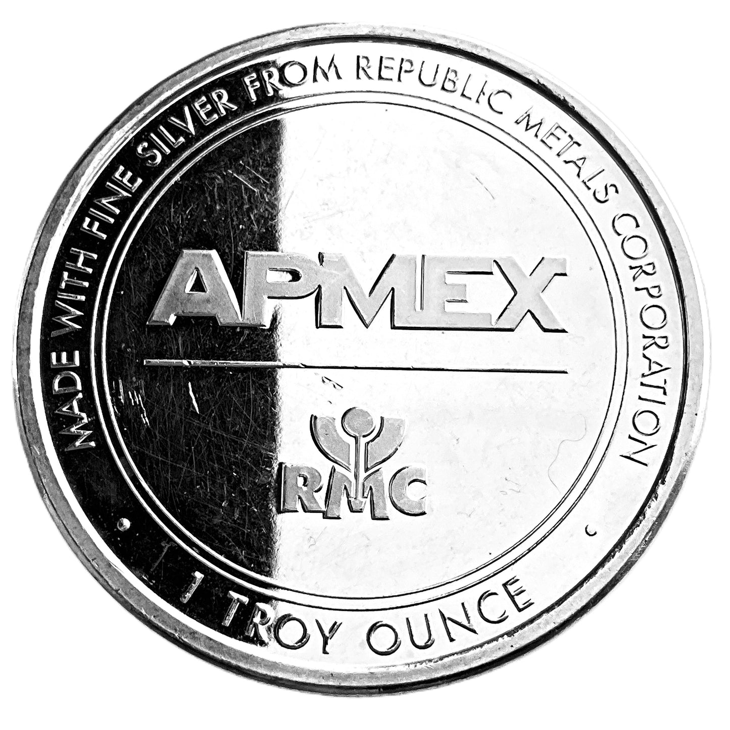 1 ozt Apmex RMC 9999 Silver Round
