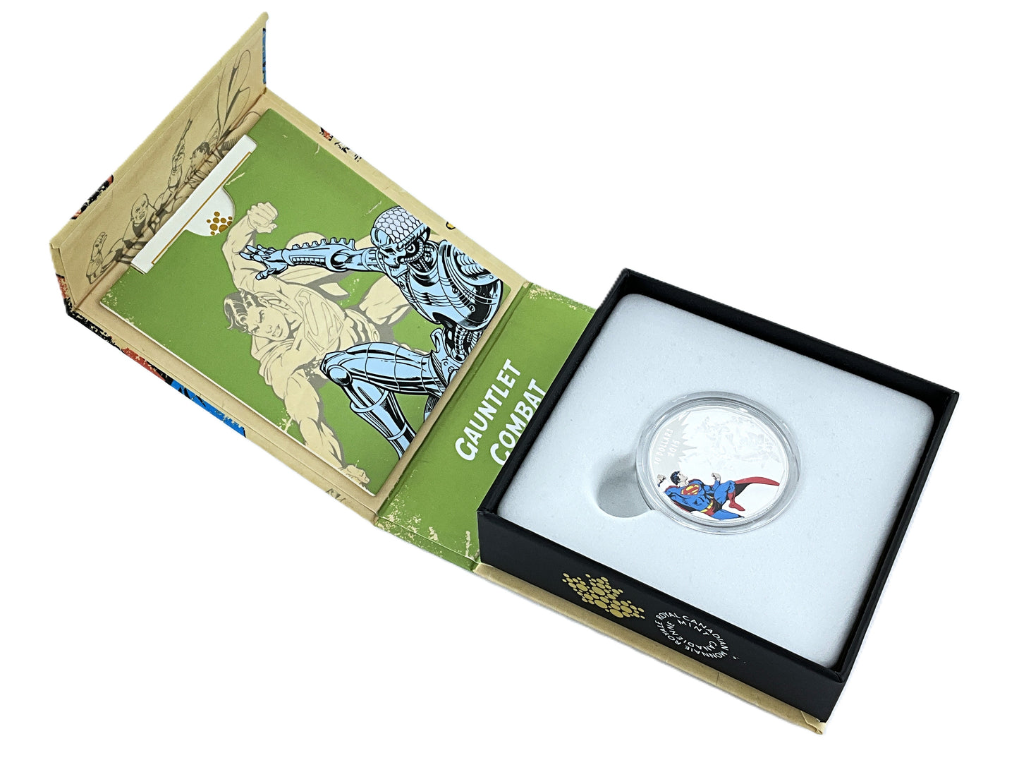 .510 ozt Superman Gauntlet 9999 Silver $10