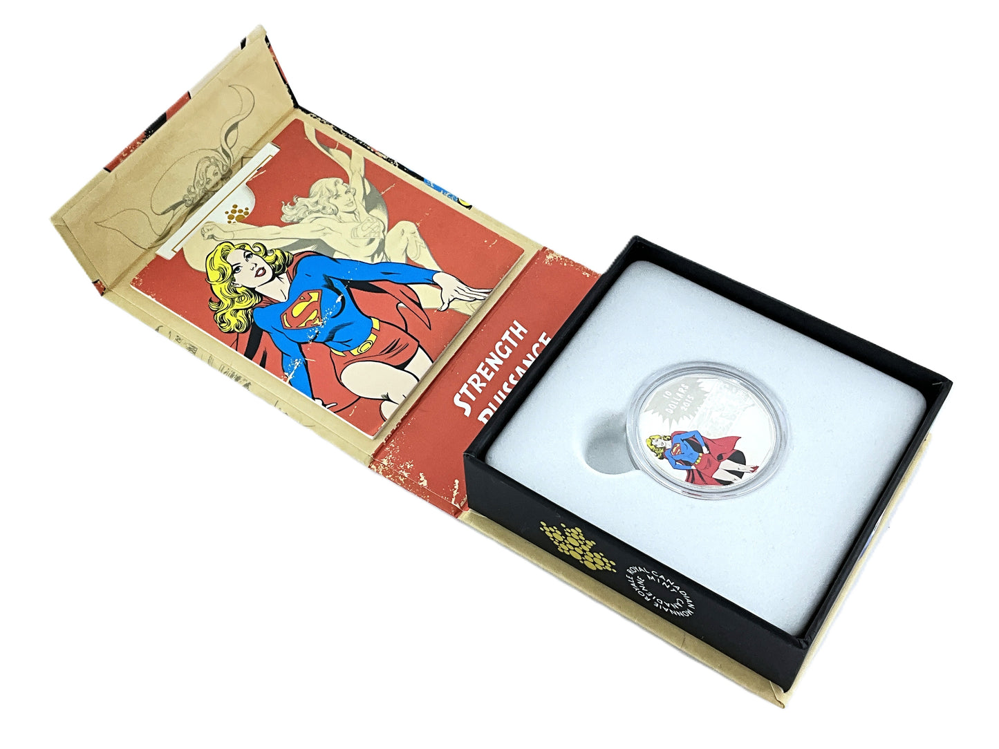 .510 ozt Supergirl Strength 9999 Silver $10