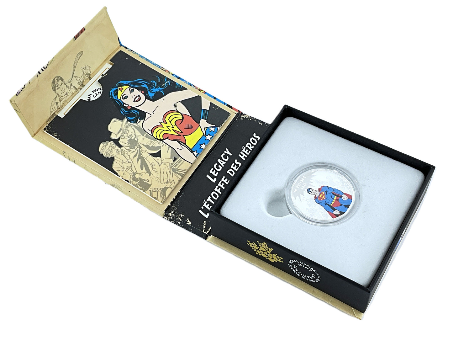 .510 ozt Superman Legacy 9999 Silver $10