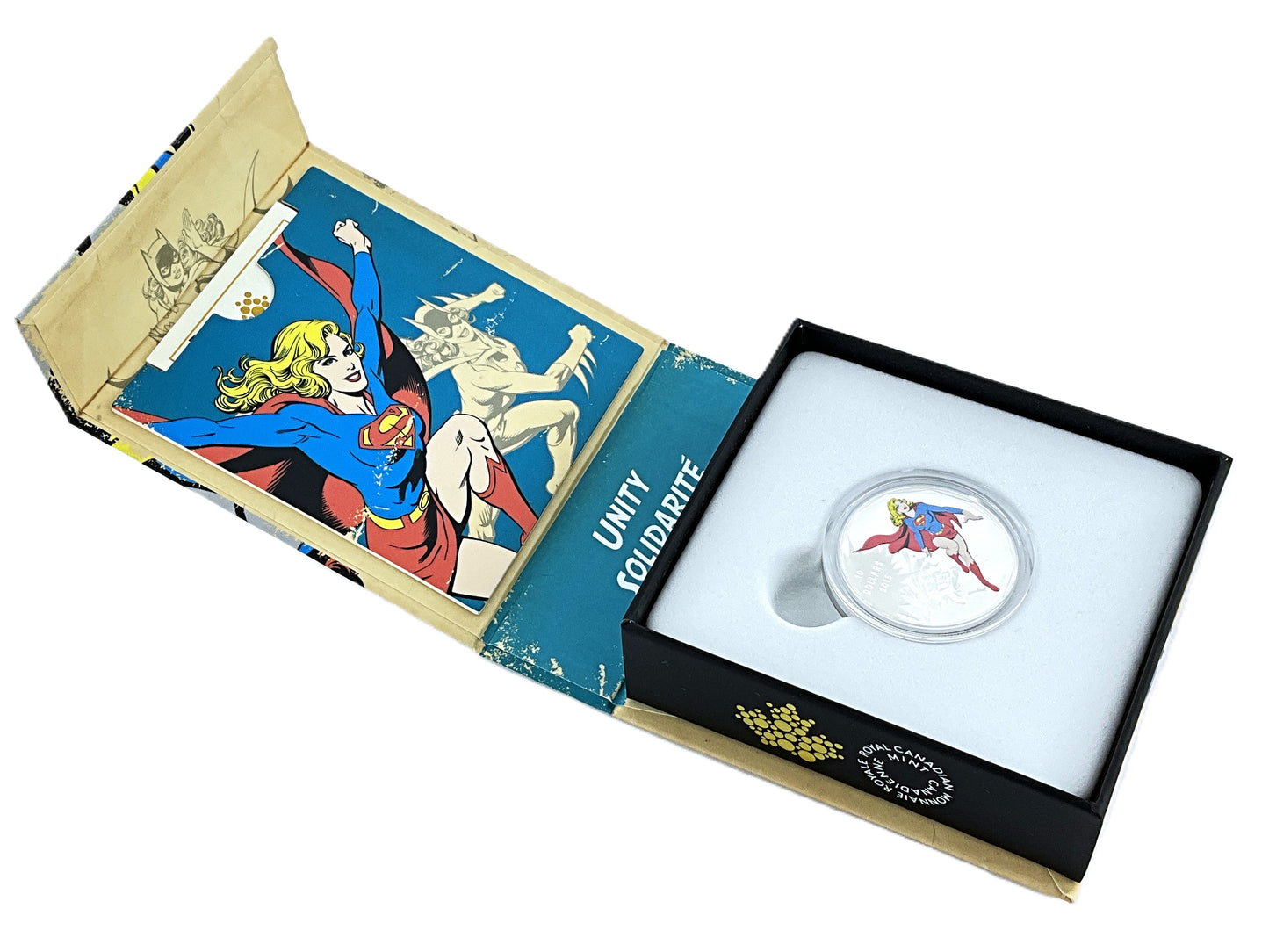 .510 ozt Supergirl Unity 9999 Silver $10