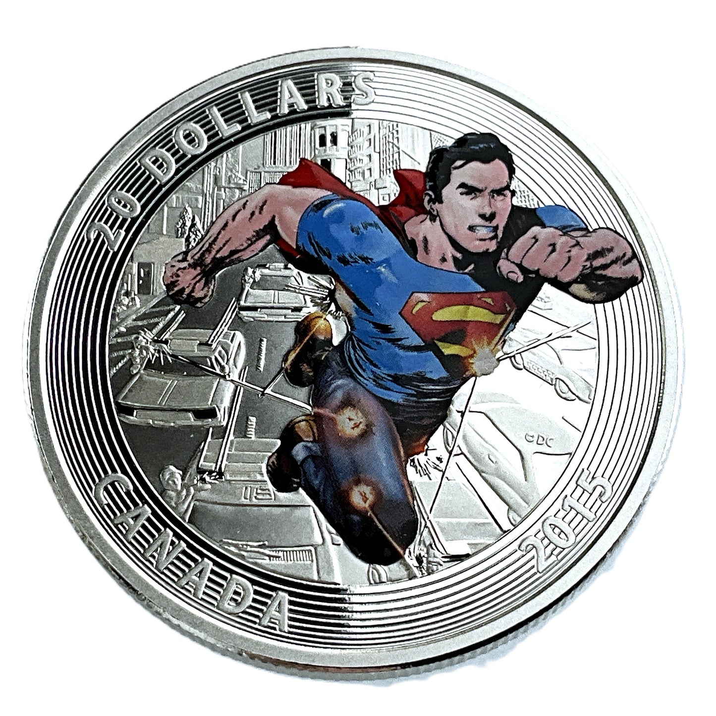 1 ozt Action Comics Superman 9999 $20