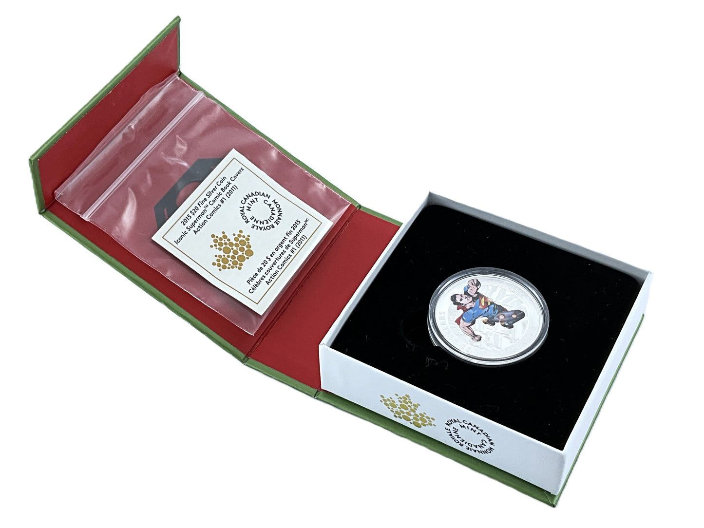 1 ozt Action Comics Superman 9999 $20