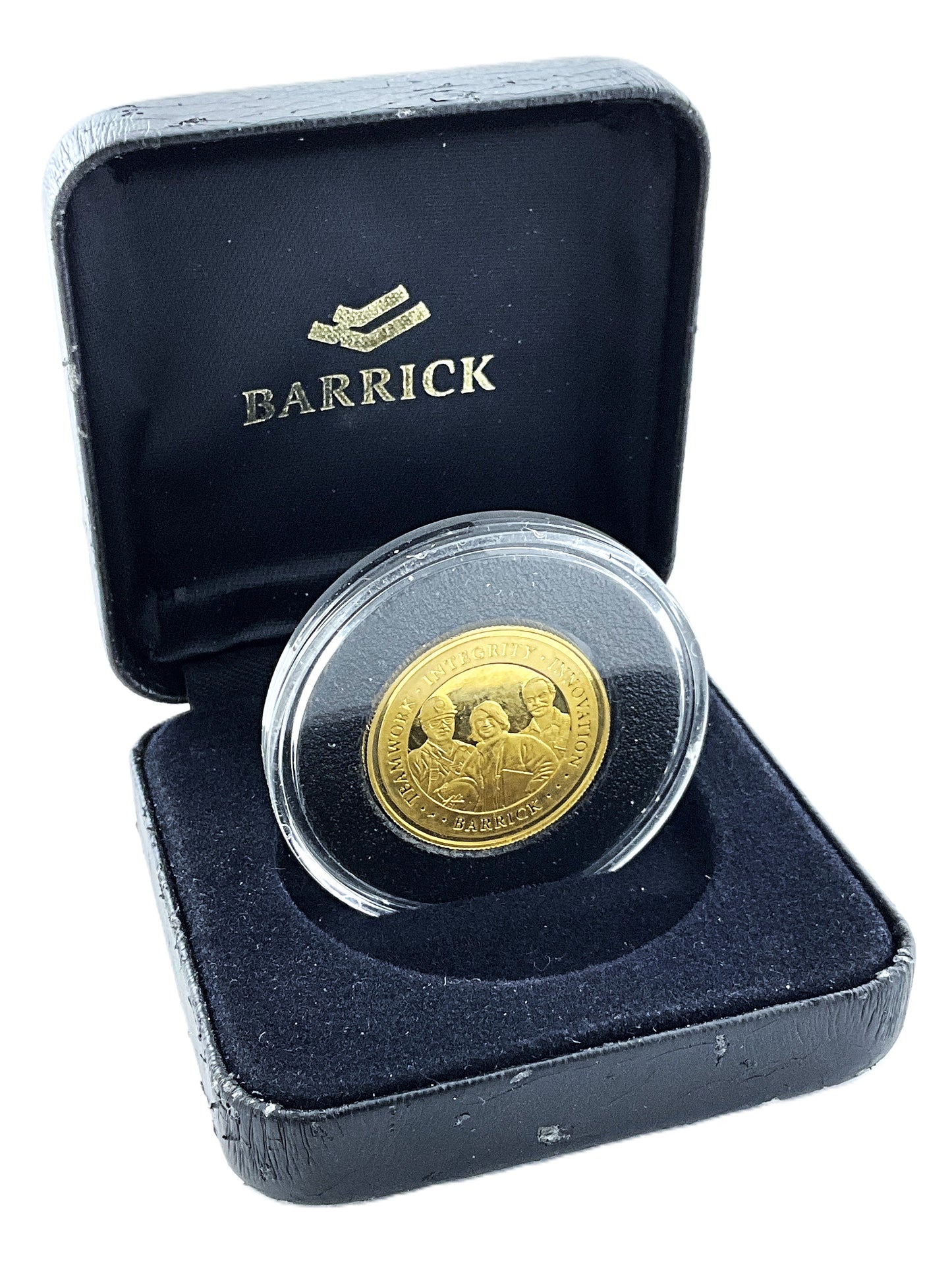 .500 ozt Barrick 999 Fine Gold Round
