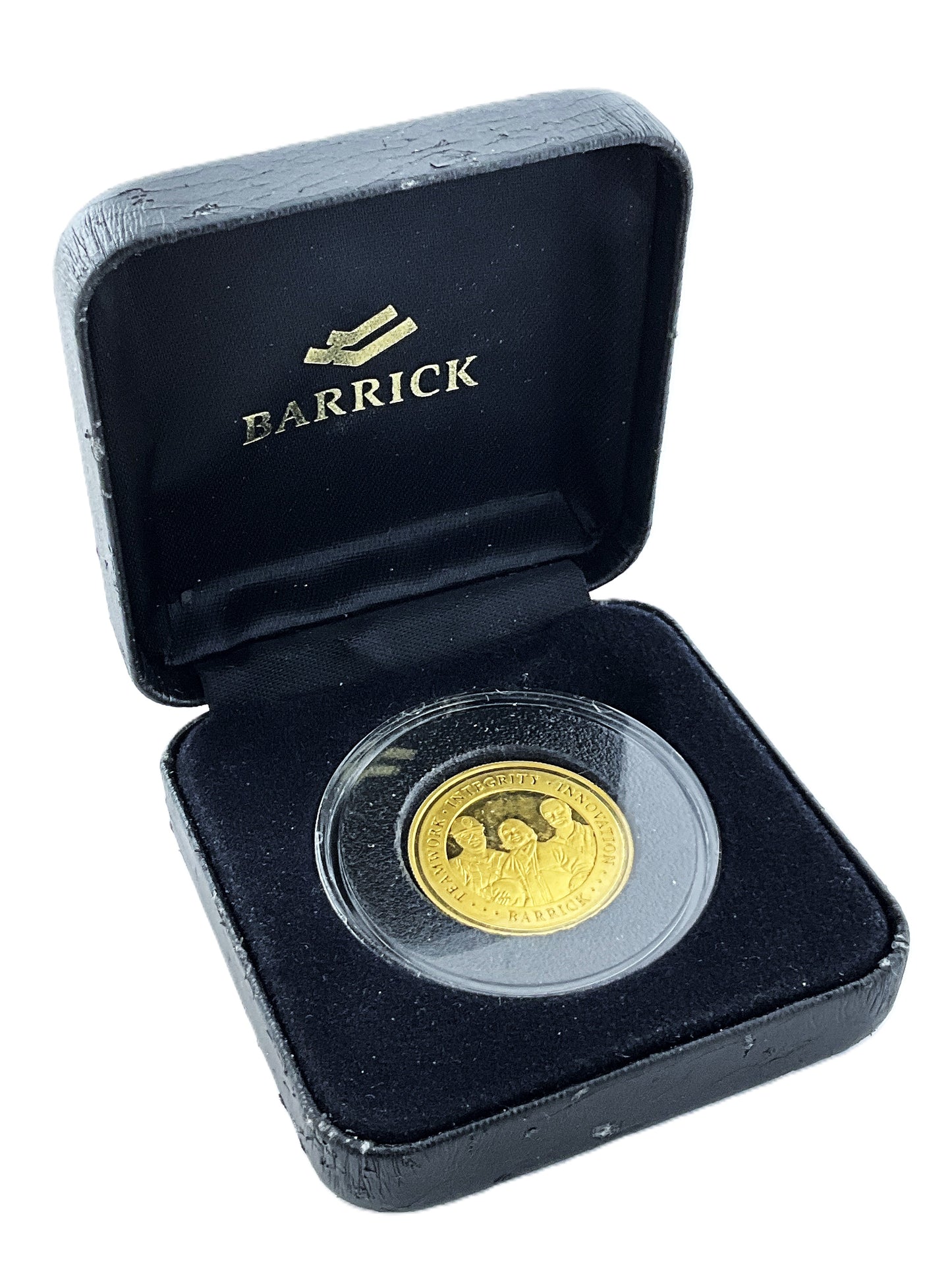 .500 ozt Barrick 999 Fine Gold Round