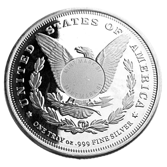 1 ozt E Pluribus Unum Morgan 999 Silver
