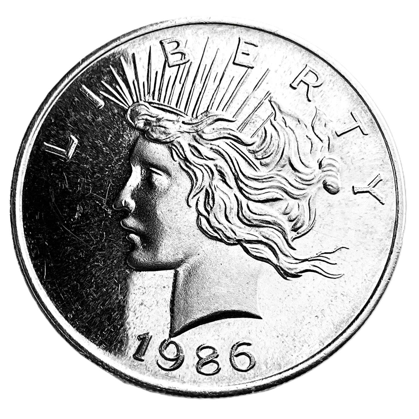 1 ozt Liberty Silver Trade Unit 999 Round