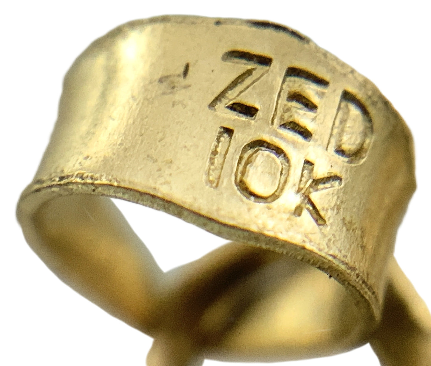 10K Heart Shaped Yellow Gold Best Mom Floral Charm Pendant AU323