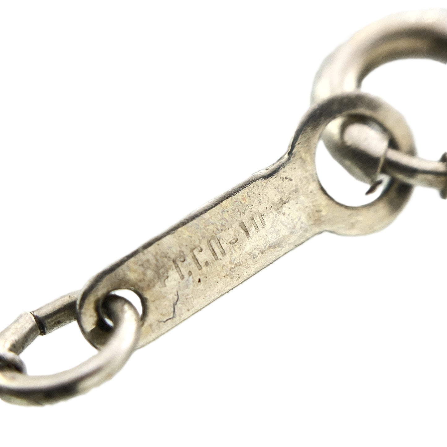 10K White Gold Pearl Star Shaped Pendant Necklace Chain AU334