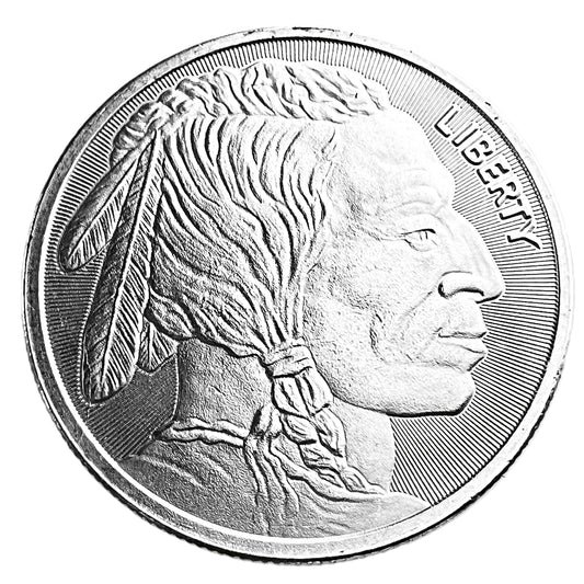 1 ozt CS Indian Buffalo 999 Silver Round