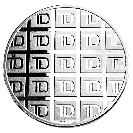 1 ozt TD Toronto Dominion Bank 999 Silver
