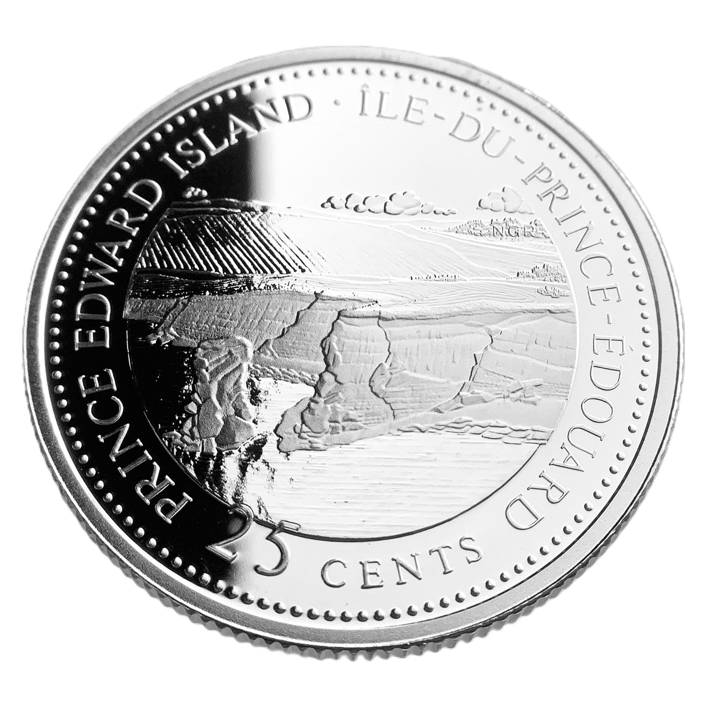 2.10 ozt Canadian Provincial Silver 25¢ Set