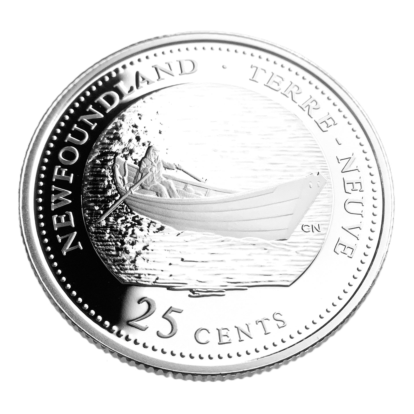 2.10 ozt Canadian Provincial Silver 25¢ Set