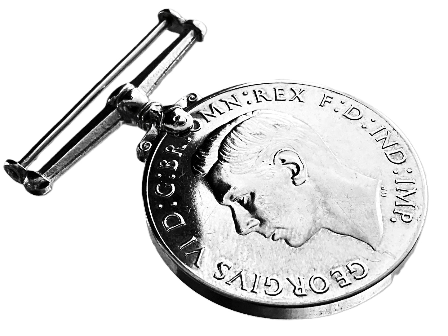 .916 ozt Defence Silver Medal 1939-1945