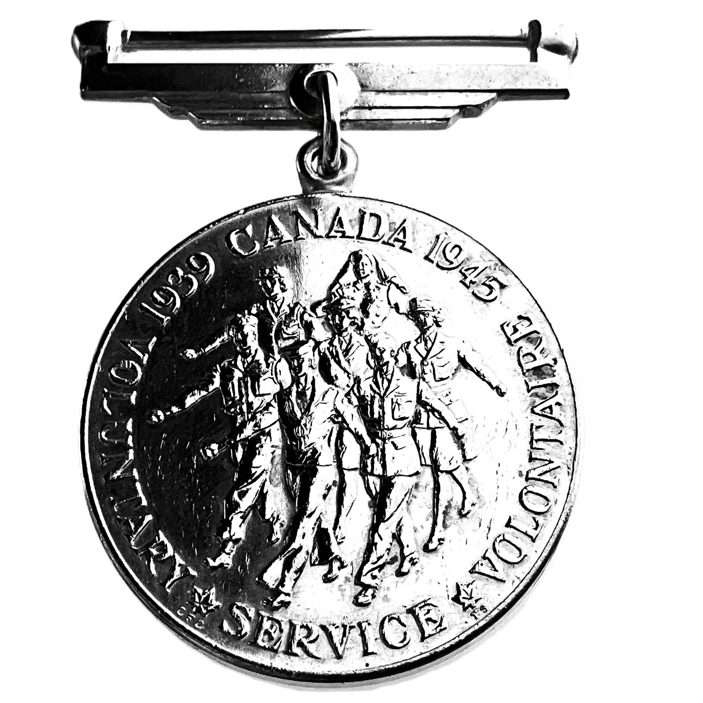 1.057 ozt Canadian Volunteer Service Medal