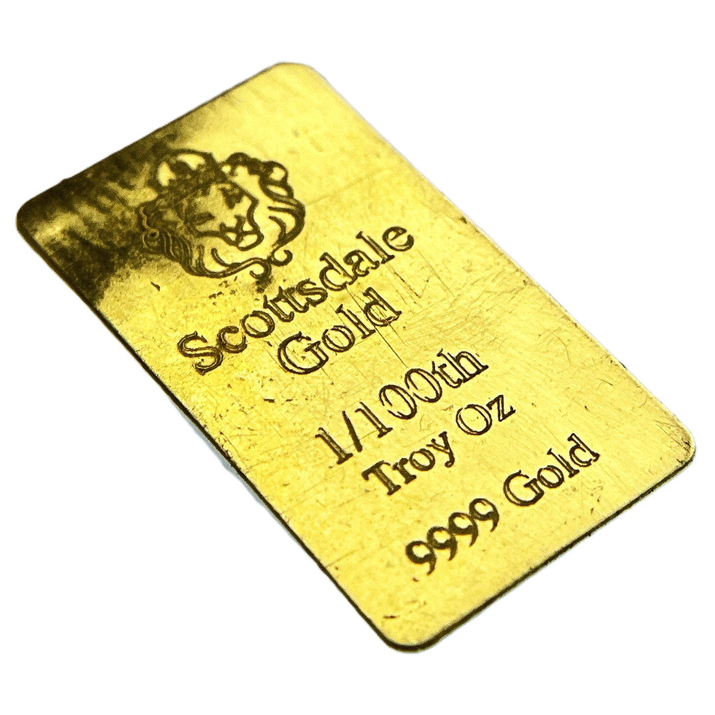 .001 ozt Scottsdale 9999 Gold Wafer