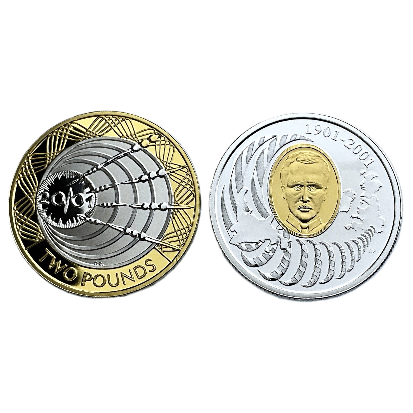 1.218 ozt Wireless Transmission 2 Coin Set