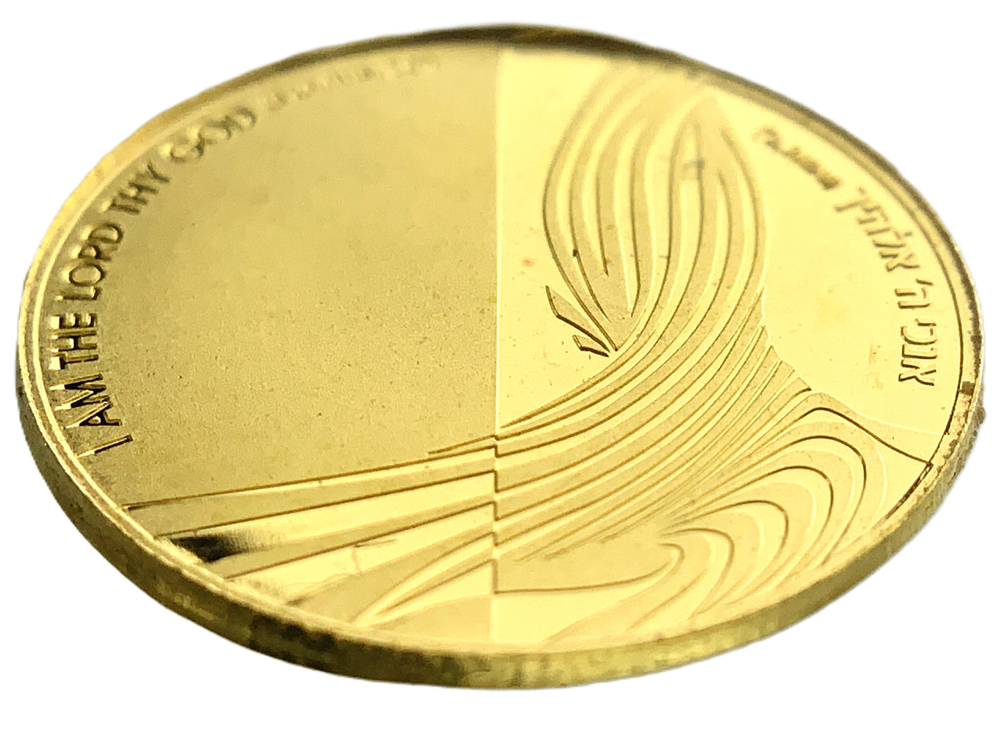 .04 ozt 1/25 Gold 1st Commandment 9999