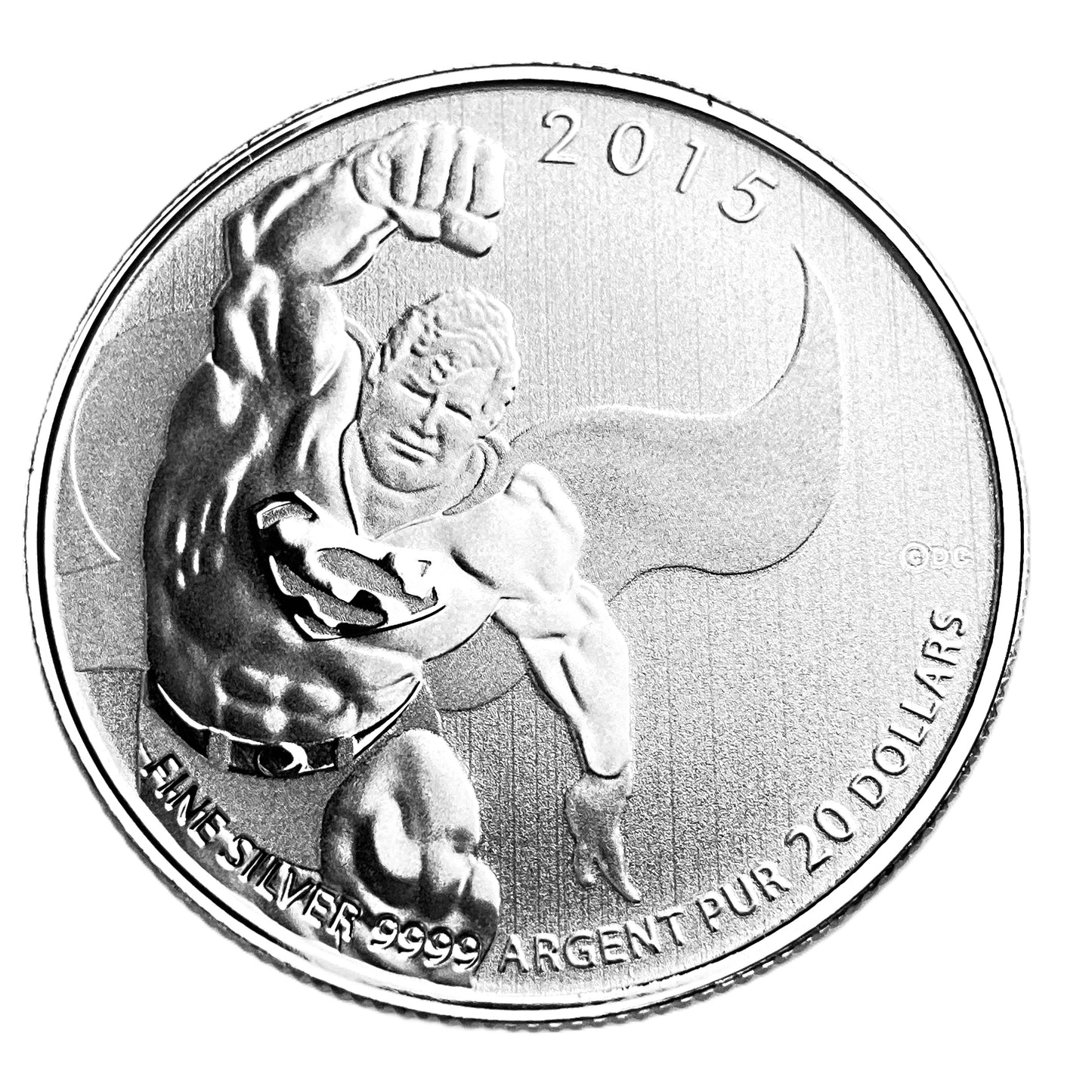 .250 ozt Originals Superman 9999 Silver $20