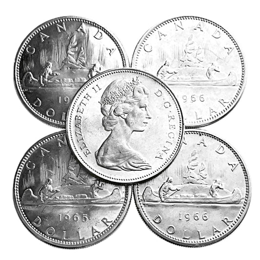 3 ozt Canada Voyageur Silver $1