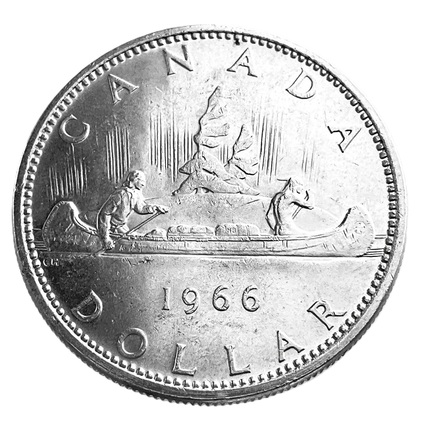 3 ozt Canada Voyageur Silver $1