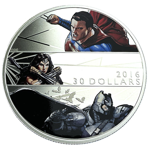 2 ozt Dawn of Justice 9999 Silver $20
