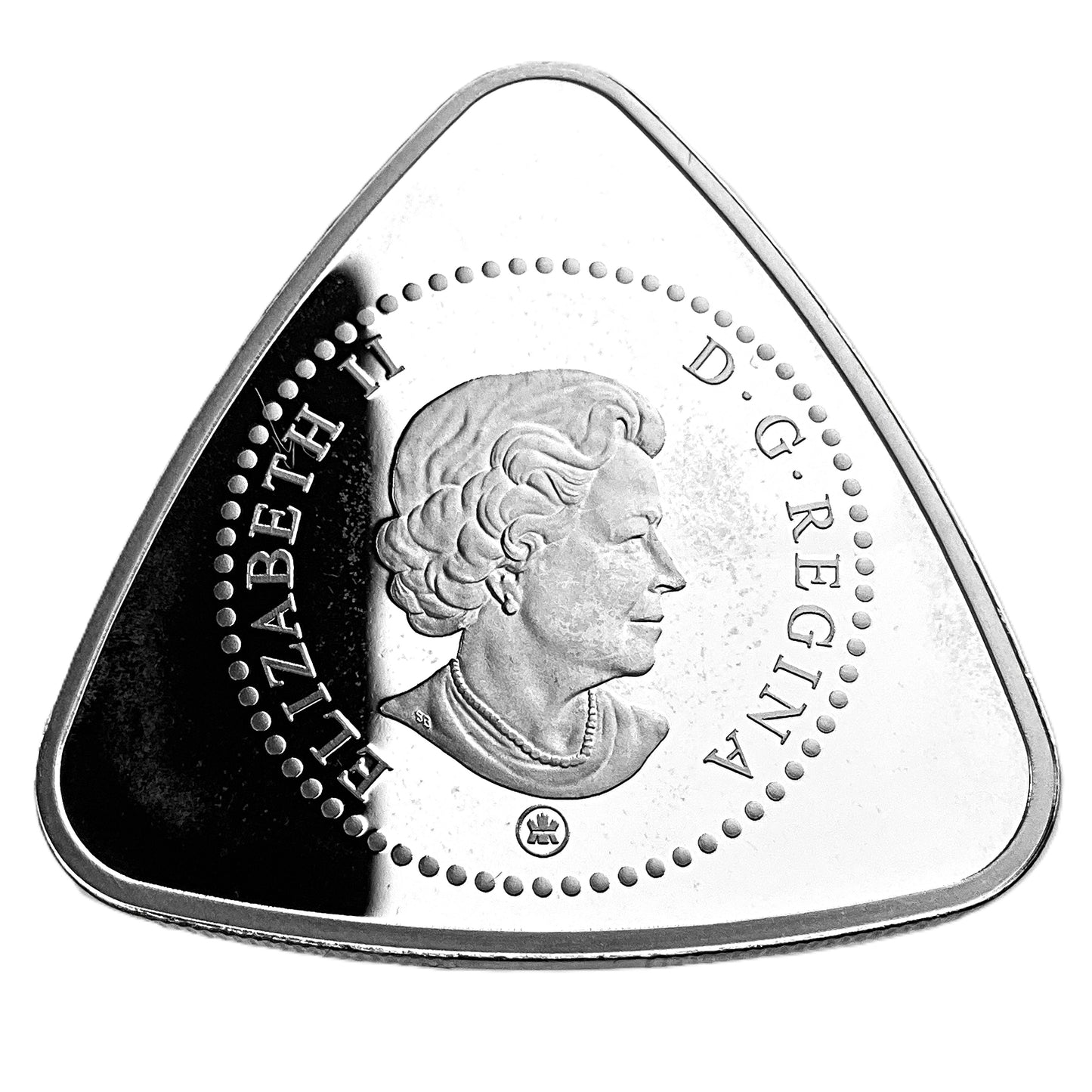 .595 ozt Milk Delivery Triangular 50¢ Coin